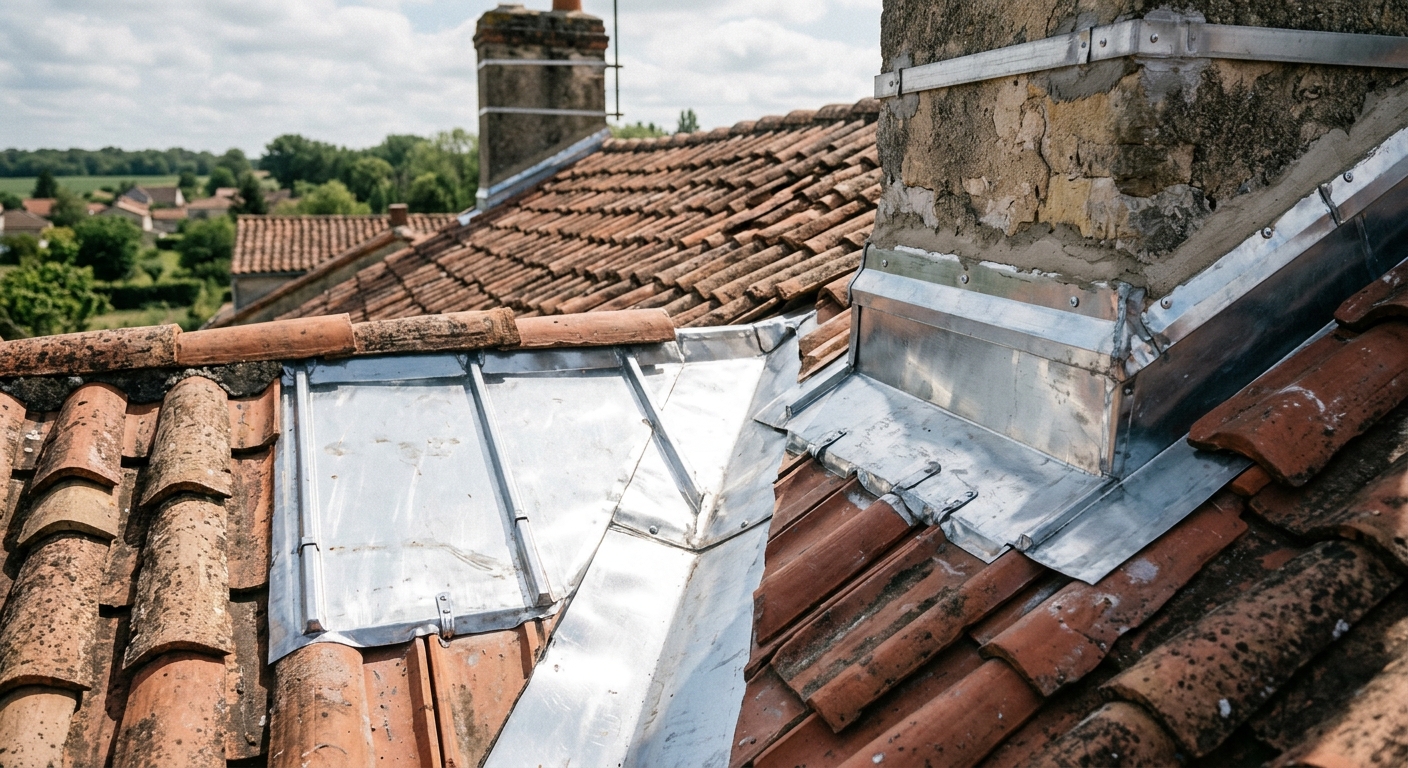 Travaux de zinguerie sur mesure pour étanchéité